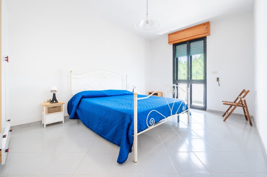 Apartamento 'Villa Ruggieri - Terra' Con Terraza Privada, Jardín Privado Y Aire Acondicionado - Melendugno