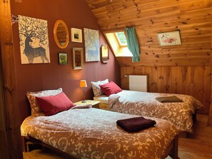 Habitación con 1 cama doble o 2 individuales | Escritorio