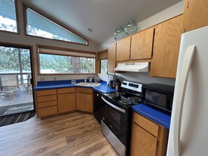 Fridge, microwave, coffee/tea maker, toaster - Waterfront Sandbar Point w/ Dock Access & Nearby Activities (Hayden)