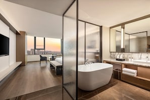 Habitación ejecutiva, 1 cama King size, para no fumadores | Baño