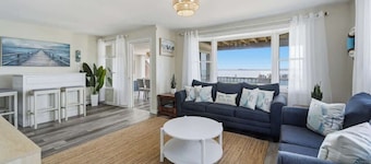 Waterfront Views & Boat Dock, Spacious Home on Bay