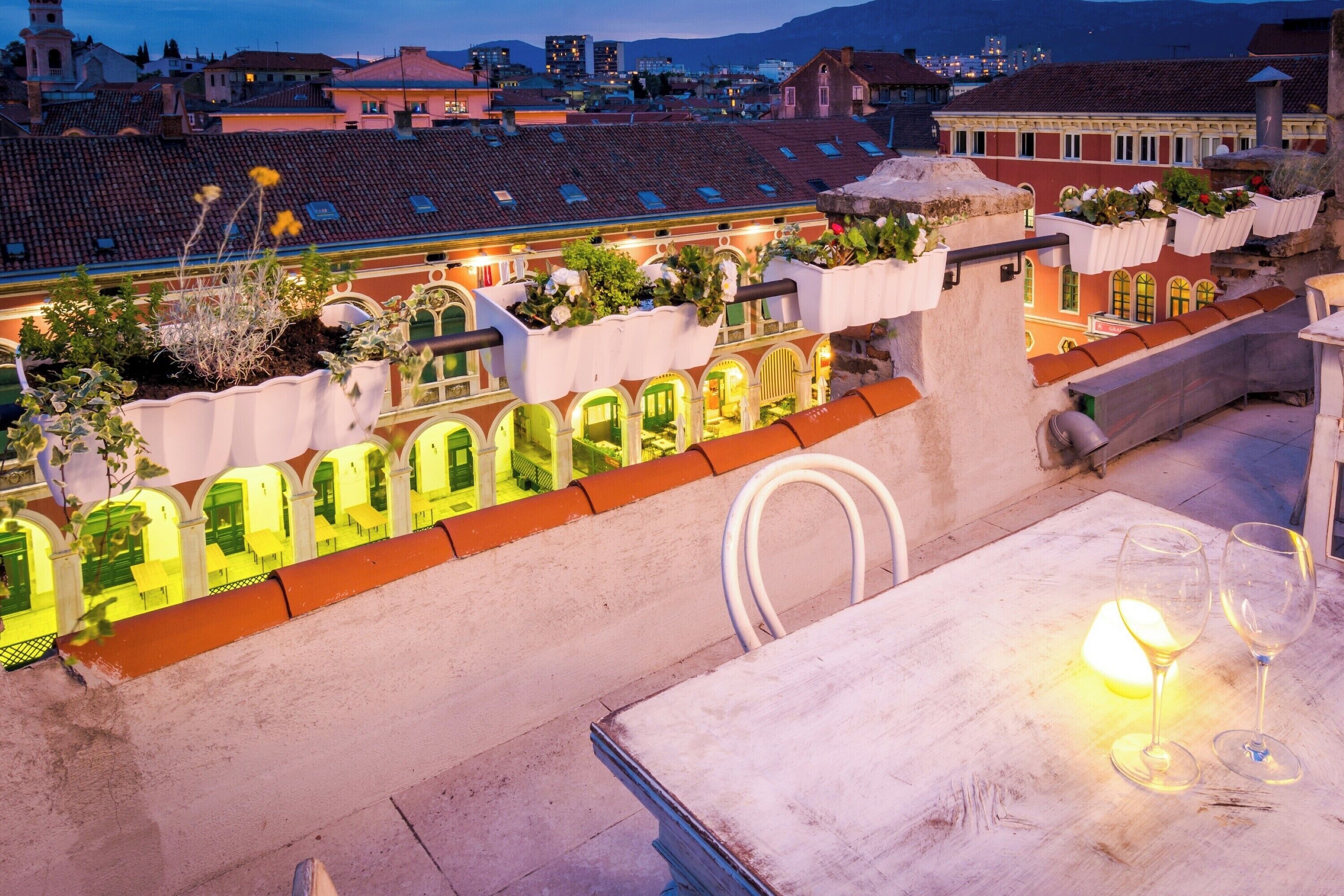 Terraza en la azotea