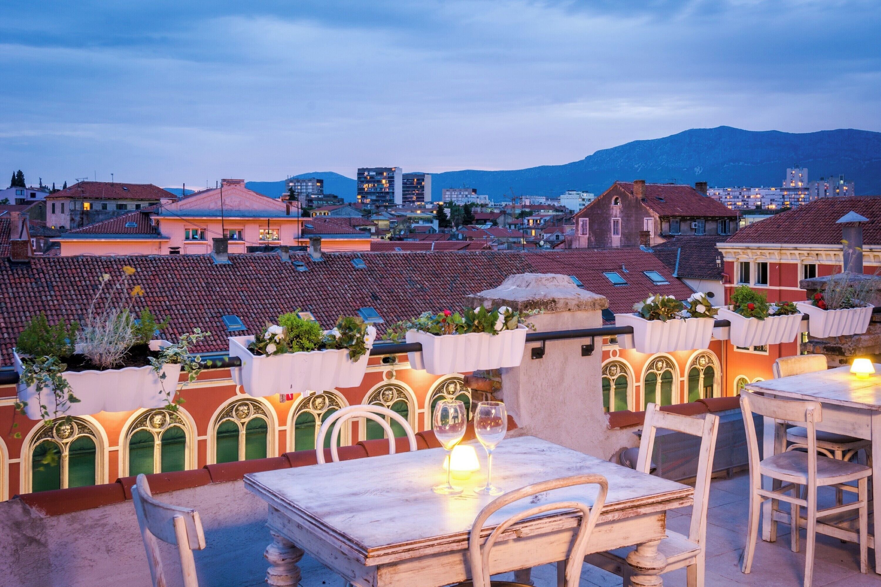 Rooftop terrace