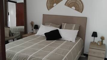 3 habitaciones, wifi gratis y ropa de cama
