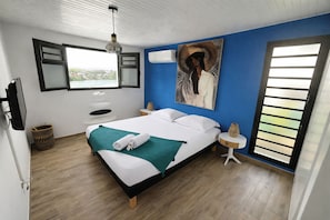 3 bedrooms, desk, iron/ironing board, free WiFi - Villa Swim Martinique (Le Robert)