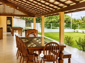 Premium House | Outdoor dining - Casa Ilha do Sol - Vera Cruz - BA (Vera Cruz)