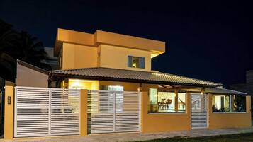 Front of property – evening/night