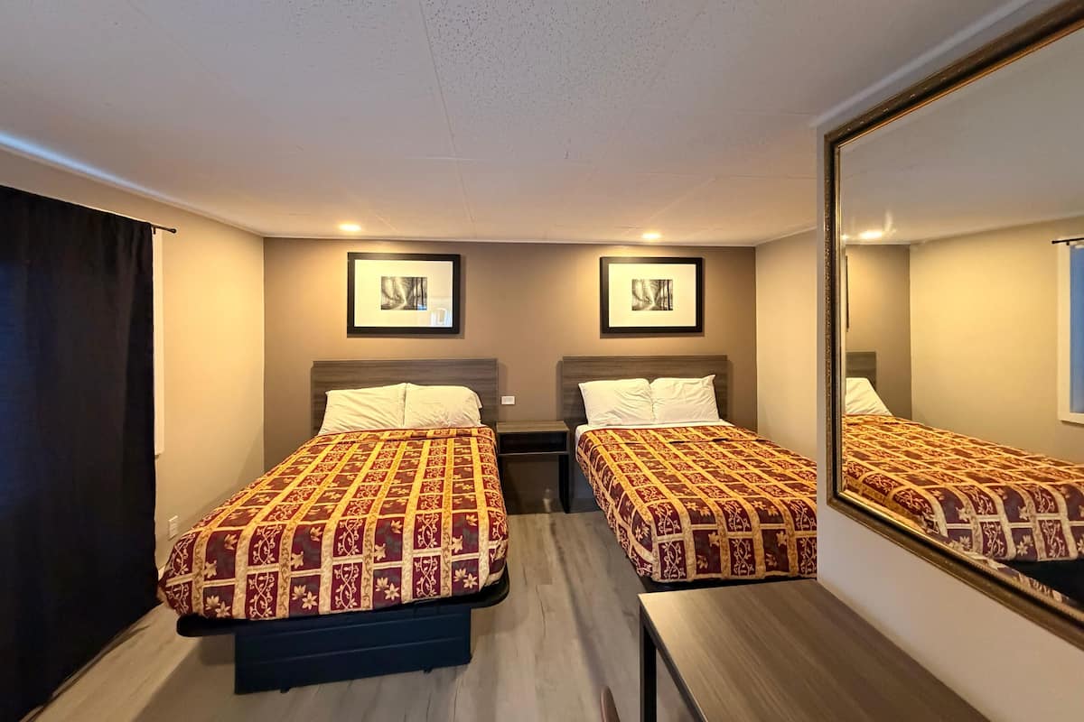 Room, 2 Queen Beds | Desk, free WiFi