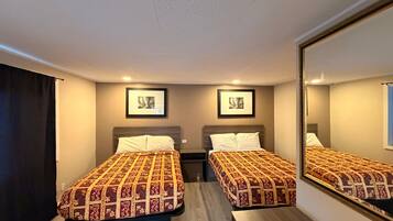 Room, 2 Queen Beds | Desk, free WiFi