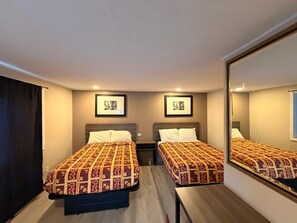 Room, 2 Queen Beds | Desk, free WiFi