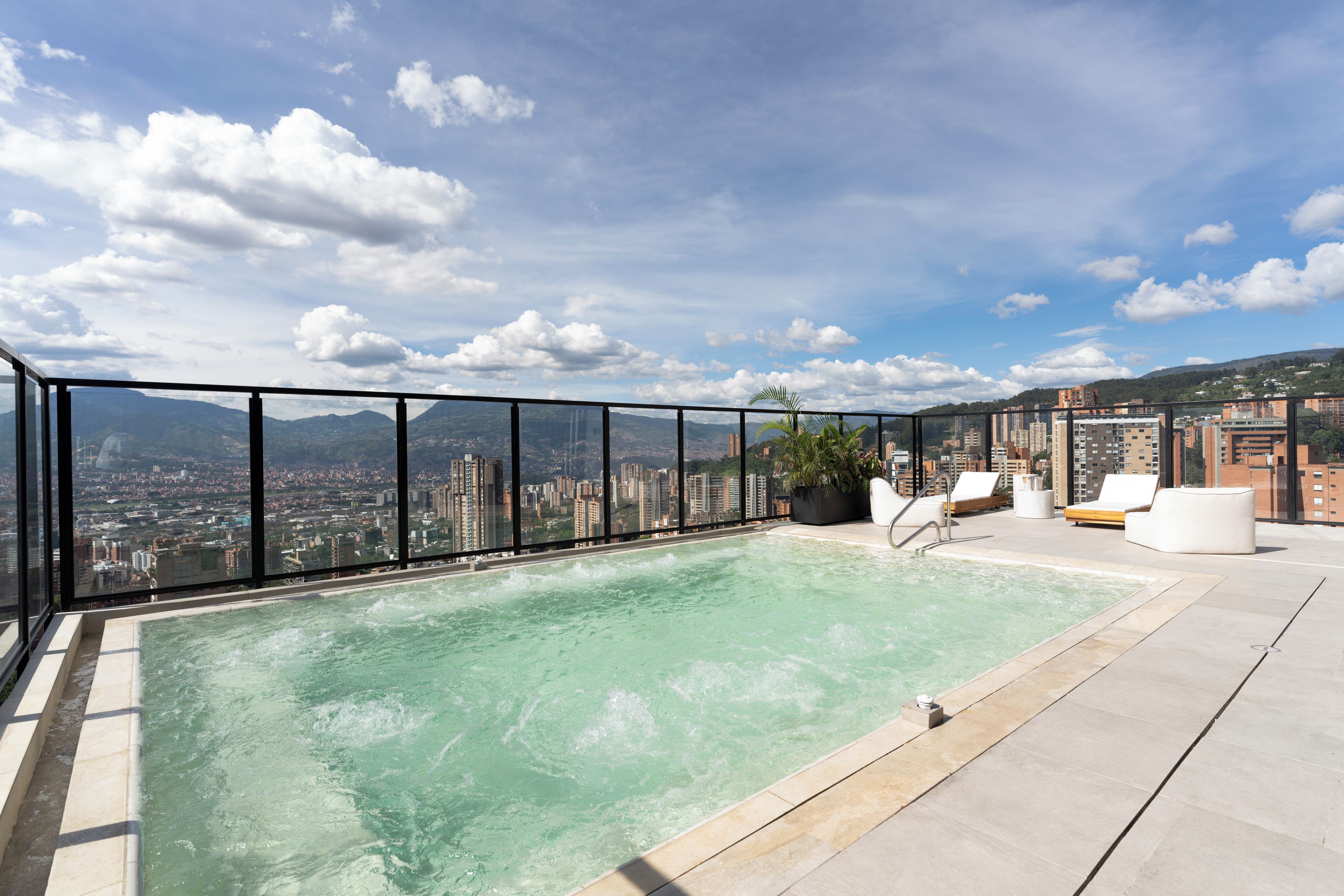Rooftop pool