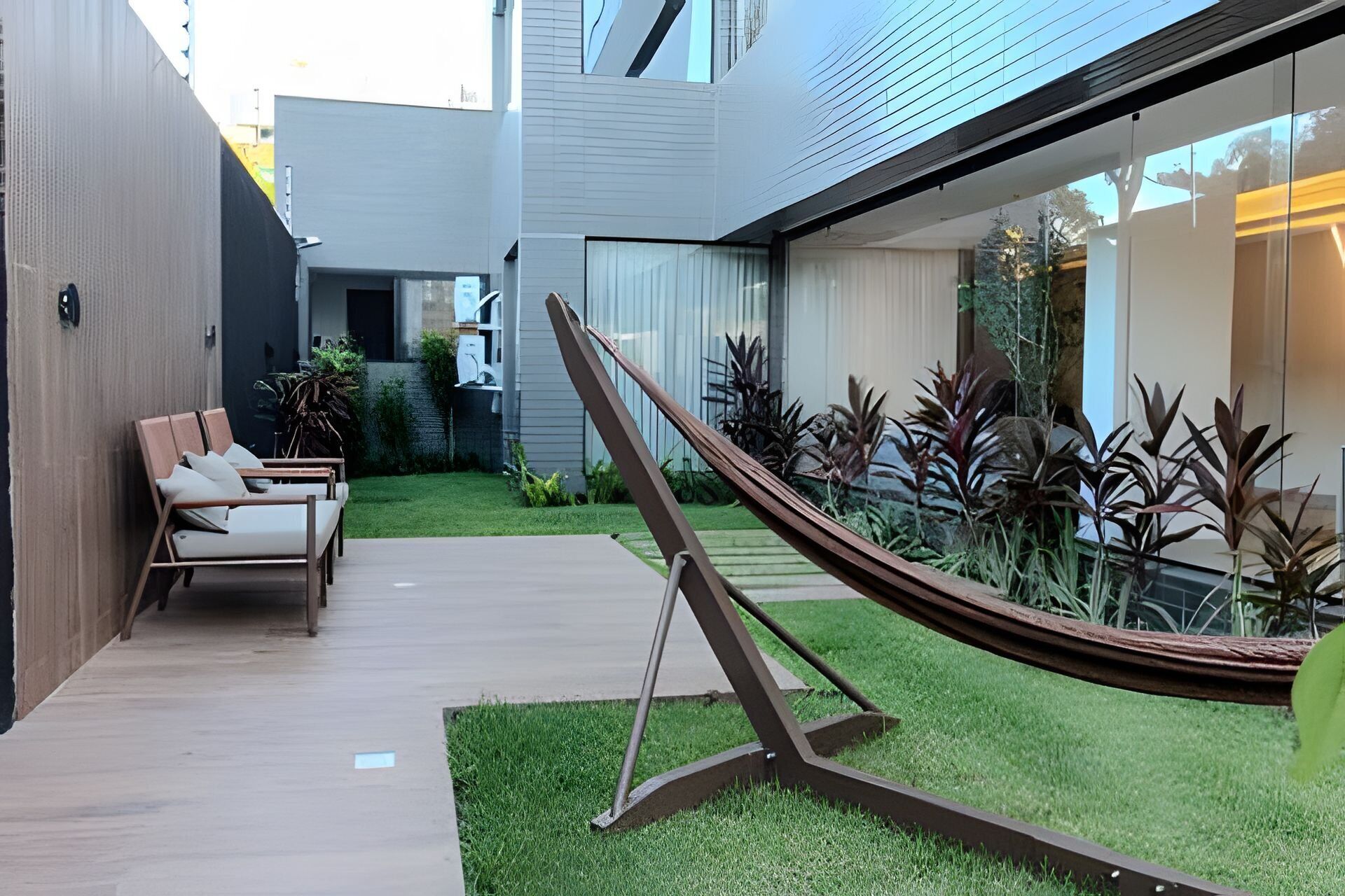 Apartamento superior | Terraço/pátio