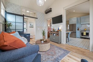 Living area -  Hummingbird House • Private Yard • Great Location (Garden City)
