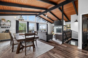 Dining - Lake Harmony Lodge | Hot Tub, Sauna & Lake (Lake Harmony)