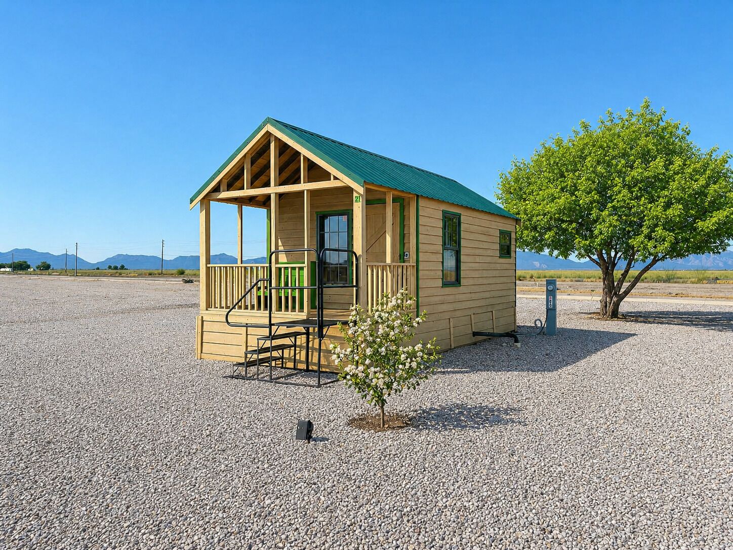 Chalet rustique Confort, vistas al desierto | Espace pour enfants