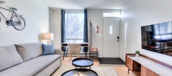 Stylish Plateau 1BR near Parc La Fontaine