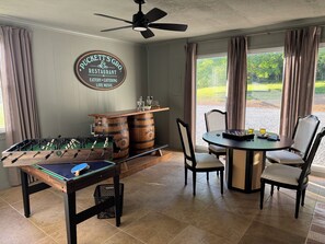 Games room - Thoughtfully Designed Cottage Retreat on 20 Private Acres Near Nashville (Arrington)