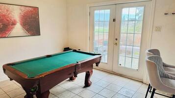 Ferienhaus, 6 Schlafzimmer, barrierefrei, Terrasse | Spielezimmer