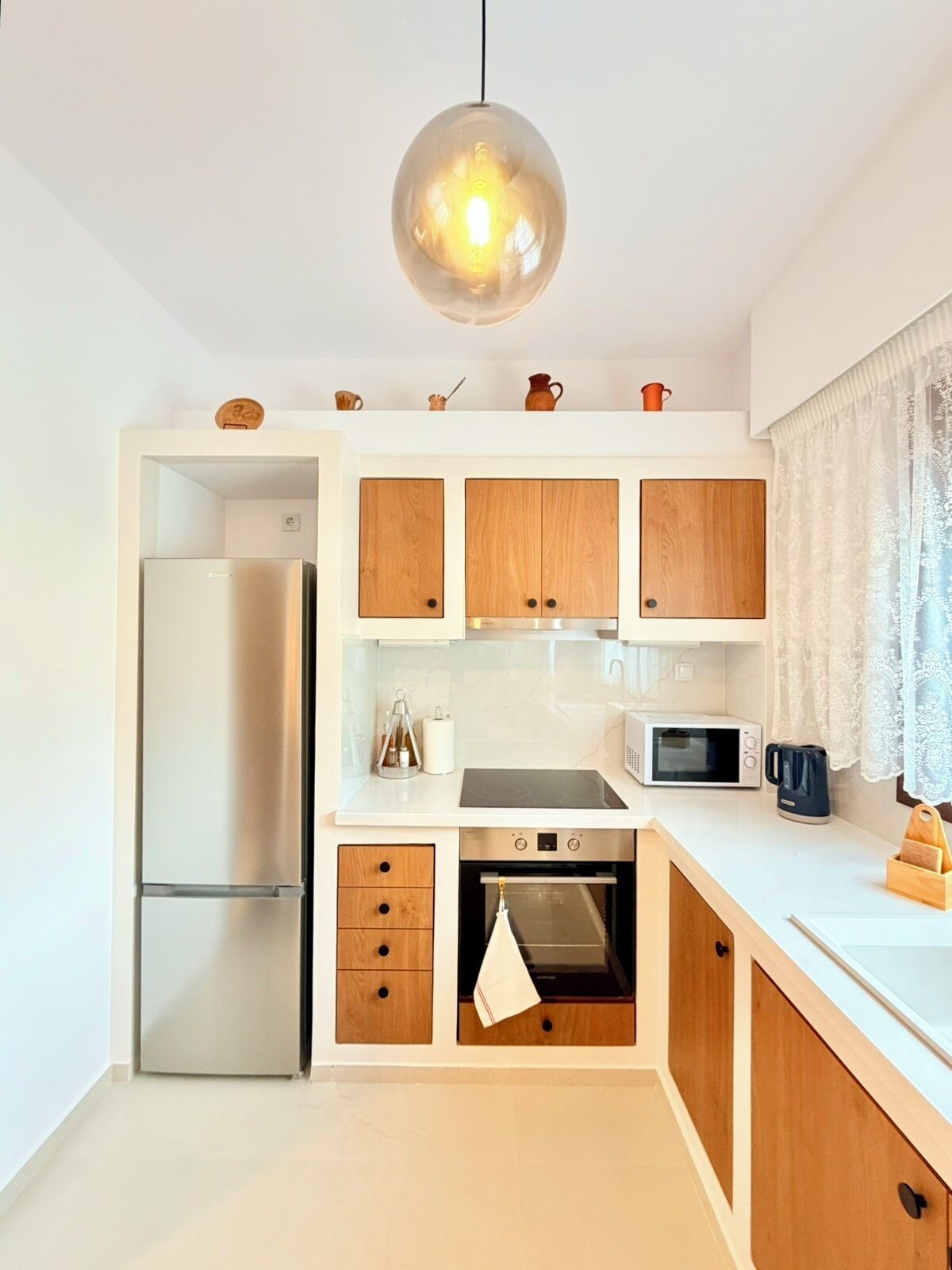 Studio Standar, pemandangan gunung | Dapur pribadi | Mesin espresso, mesin pembuat kopi/teh, dan ketel listrik