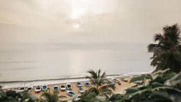 Habitación doble Deluxe, vista al océano | Playa