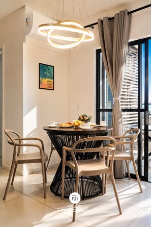 Dining room - Skyline Confort Club - Ocean View - SC (Penha)