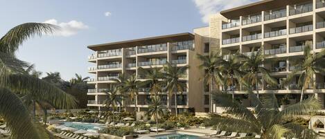 3 piscinas al aire libre