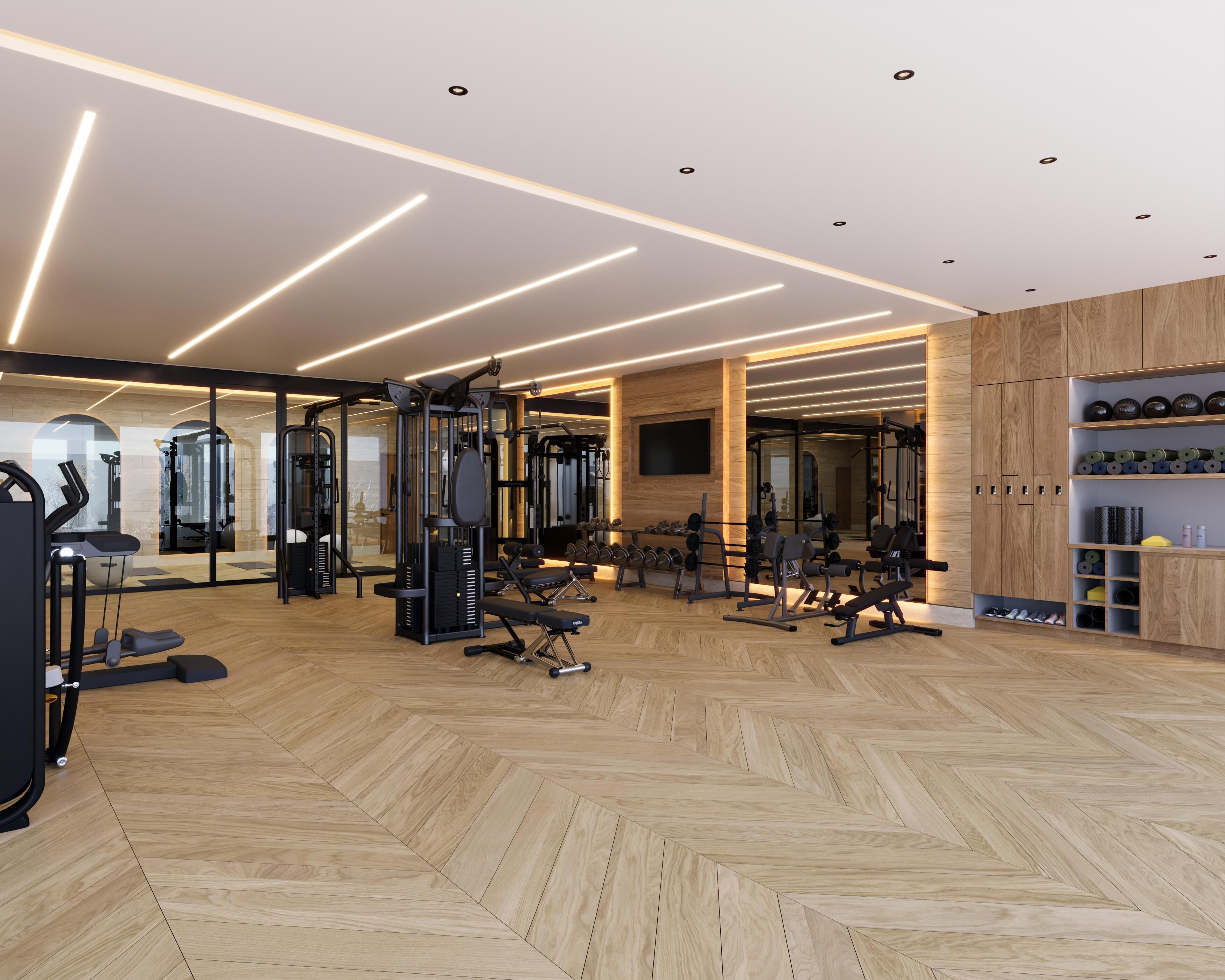Fitnessbereich