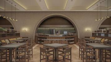 3 restaurants; breakfast, lunch, and dinner served