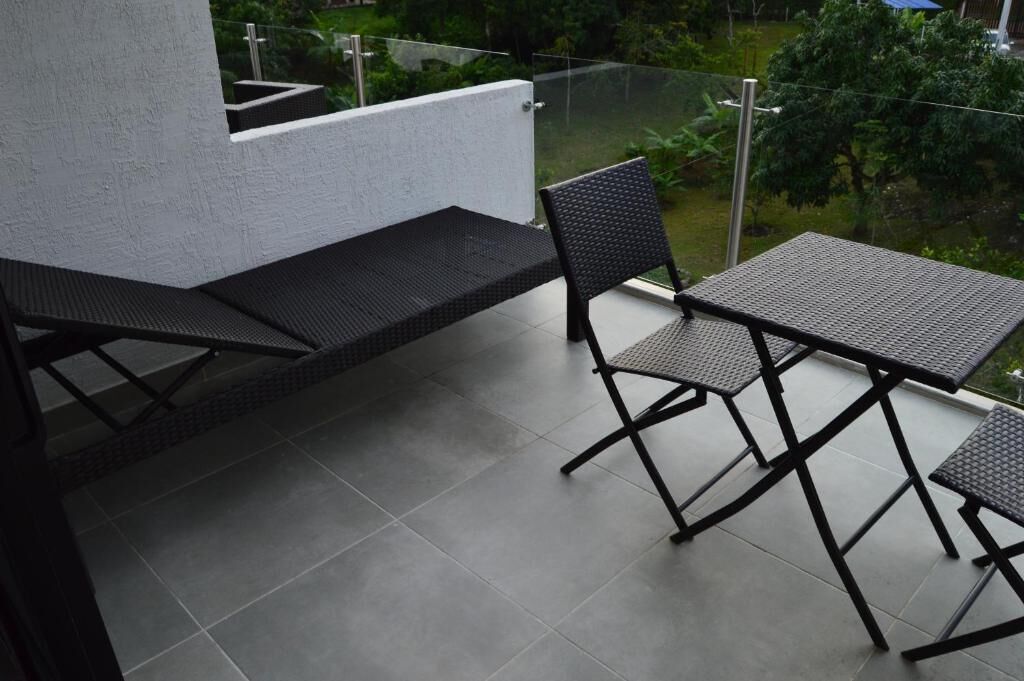 Deluxe Double Room, Balcony, Garden View | Terrace/patio