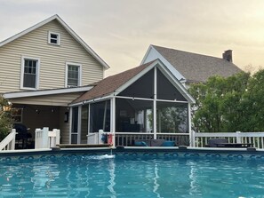 A heated pool - 4-bedroom in fantastic Little Falls with heated pool & fitness-near Cooperstown (Little Falls)