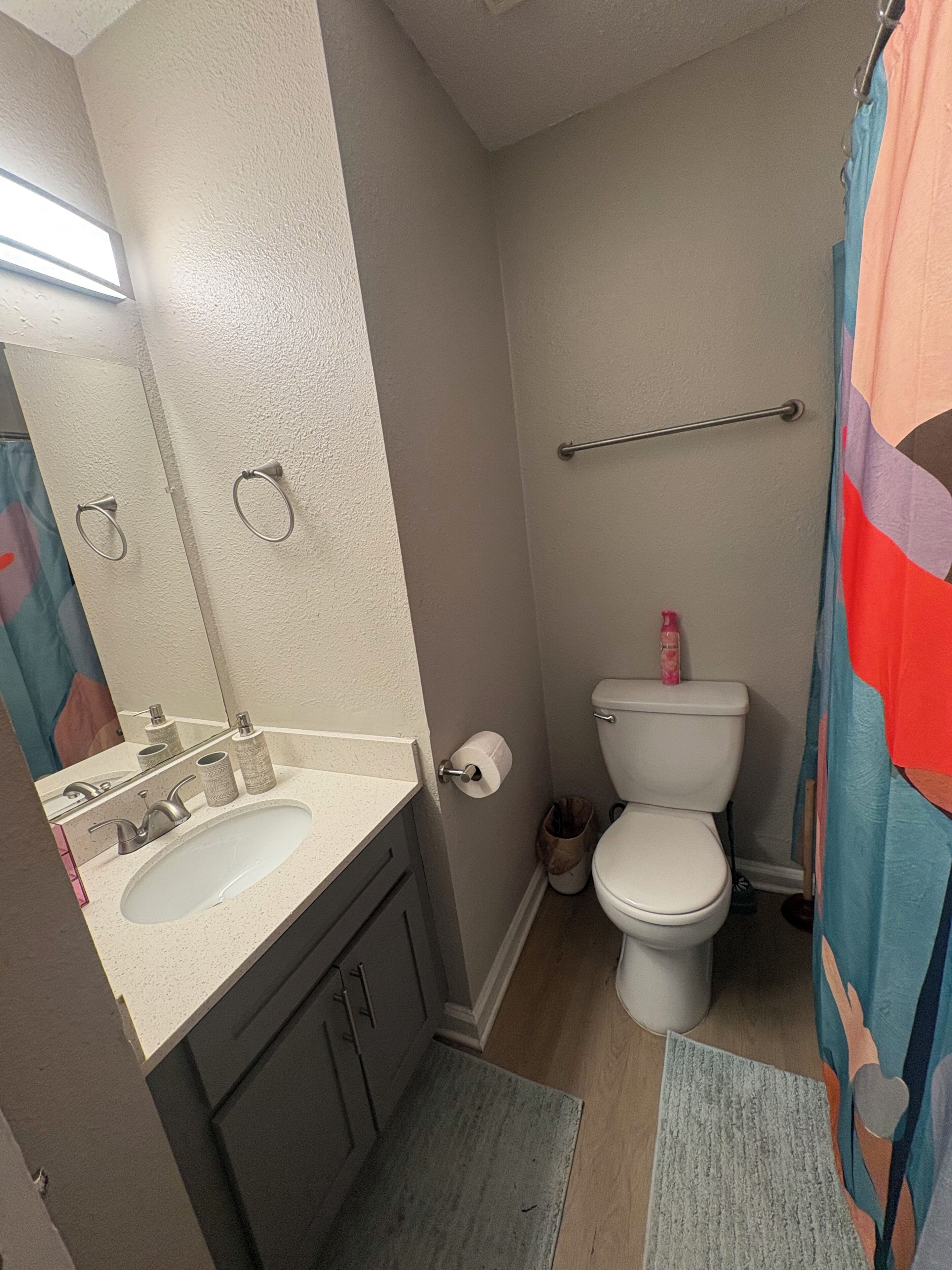 Towels, toilet paper