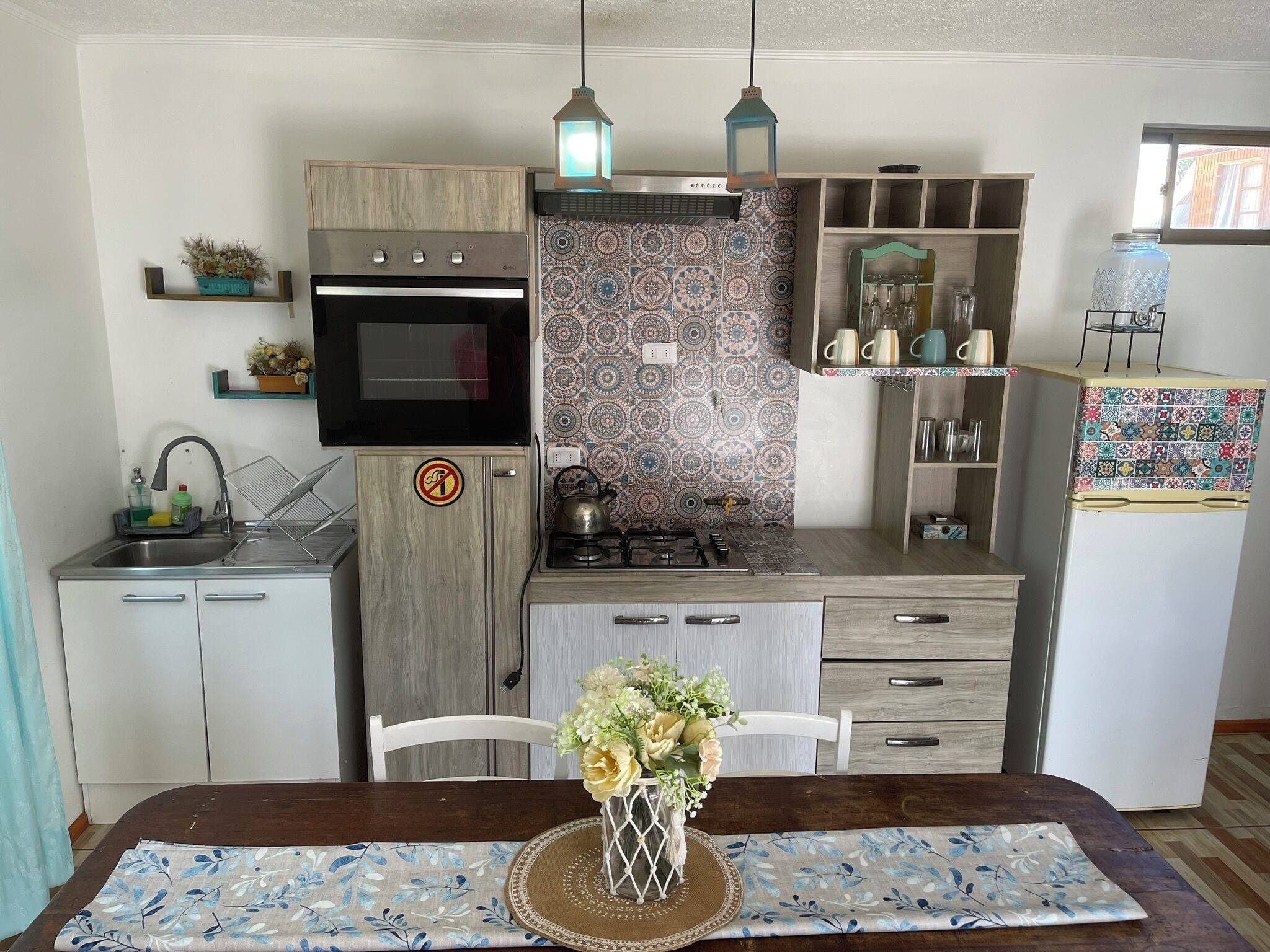 Appartement Standard, patio, vue piscine | Cuisine privée