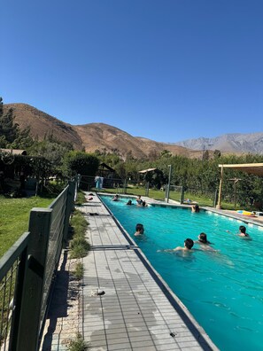 Seasonal outdoor pool