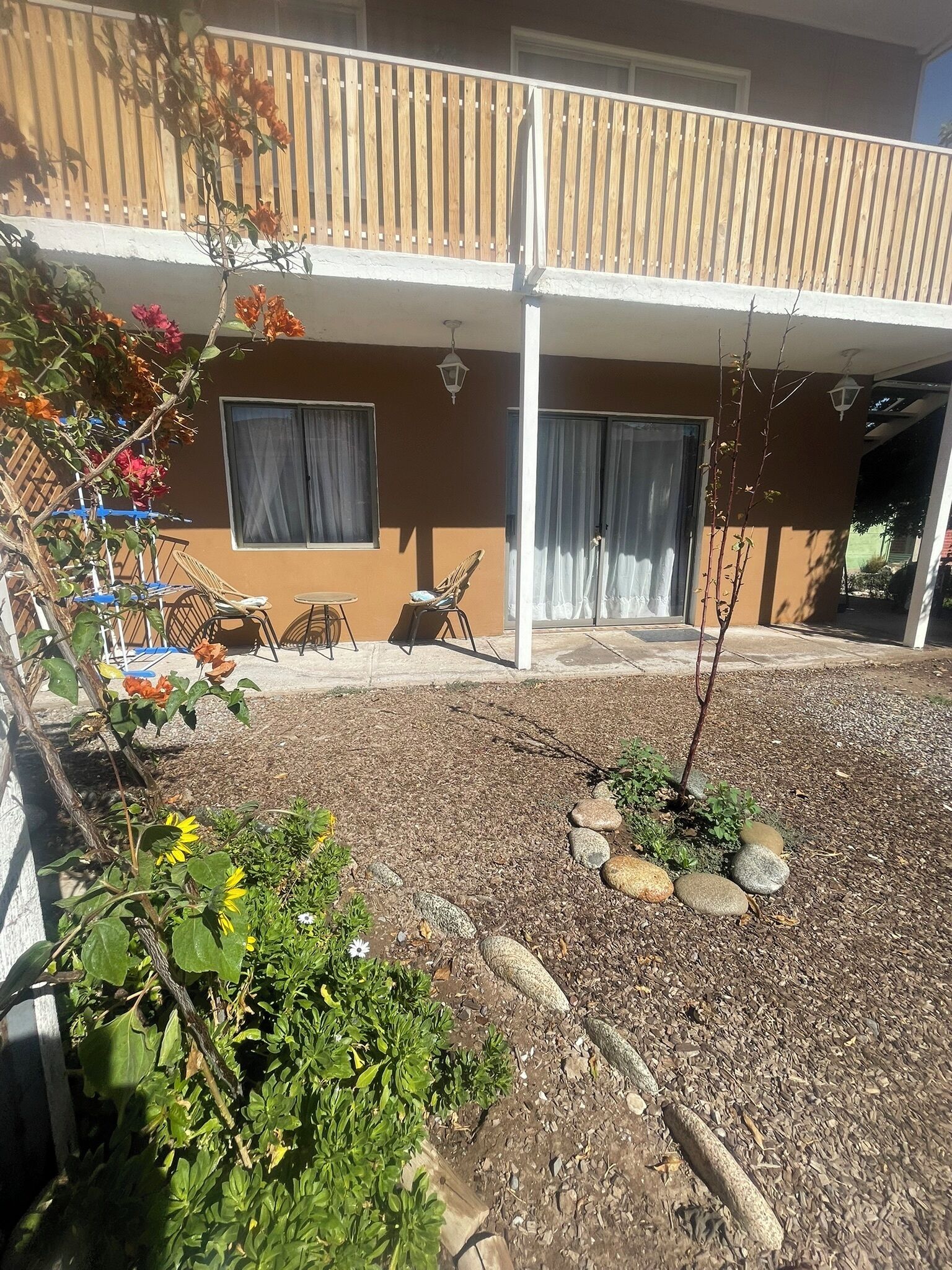 Appartement Standard, patio, vue piscine | Terrasse/Patio