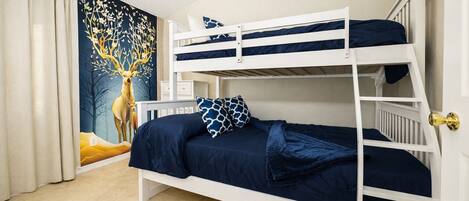 Desk, iron/ironing board, travel cot, free WiFi