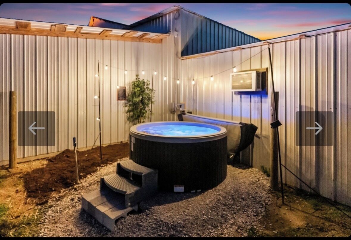 Baignoire à remous extérieure