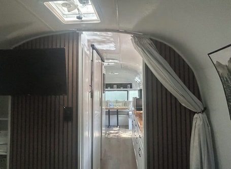 Interior. Airstream Oasis - Private yard & Close to River
