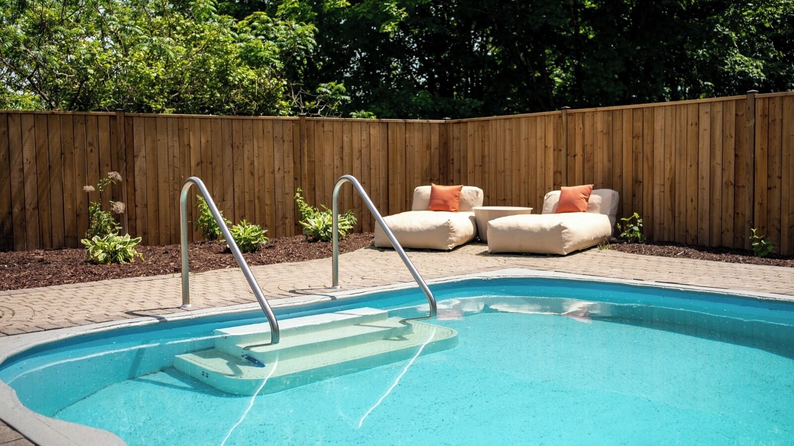 Seasonal outdoor pool