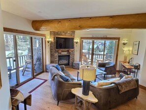 Luxury Apartment, 4 Bedrooms, Mountain View | Living area - Traverse Hospitality (Crested Butte)