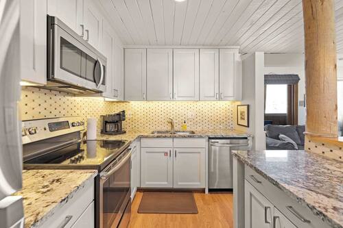 Apartment, 2 Bedrooms, Pets Not Allowed, Mountain View | Private kitchen | Coffee/tea maker