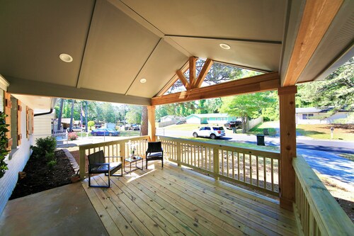 Family-Friendly Covington Escape w/ Fenced Backyard, Full Kitchen & Coffee Bar