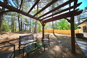 Terrace/patio - Family-Friendly Covington Escape w/ Fenced Backyard, Full Kitchen & Coffee Bar (Covington)