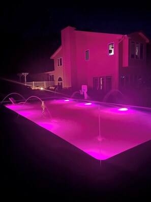 Outdoor pool, a heated pool - Poolside Estate (Dubuque)