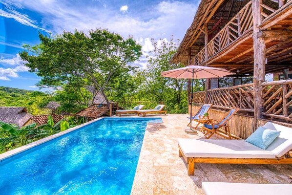 Outdoor pool - Eden on the Chocolata (San Juan del Sur)