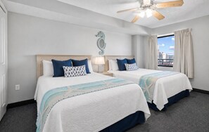 Iron/ironing board, WiFi, bed sheets - Cozy 3-bedroom condo with Ocean view and AC in delightful Myrtle Beach (Myrtle Beach)