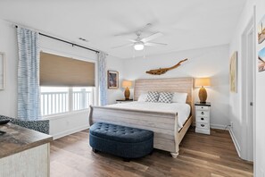 Iron/ironing board, free WiFi, bed sheets - OW 1303-Luna Sol: Experience coastal charm in Oak Island, a spacious 2BR condo with ocean views! (Oak Island)