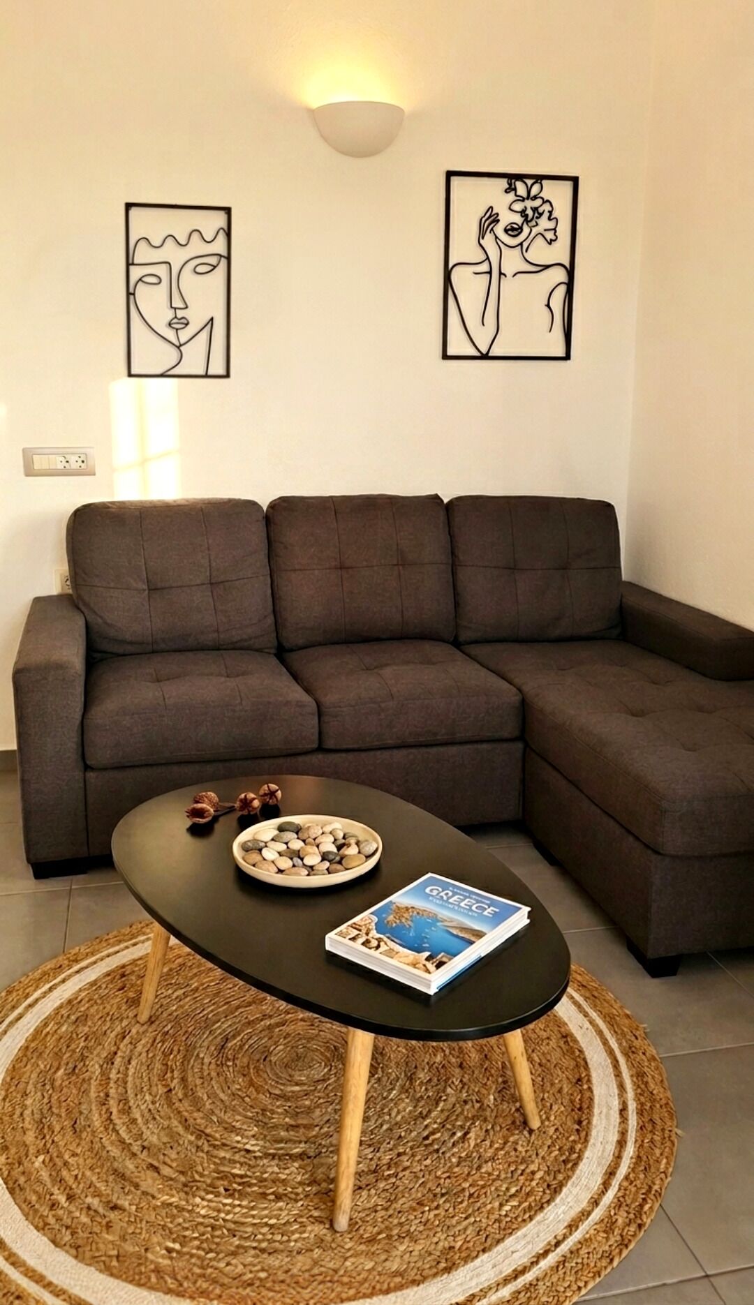 Deluxe Suite, Sea View | Ruang tamu