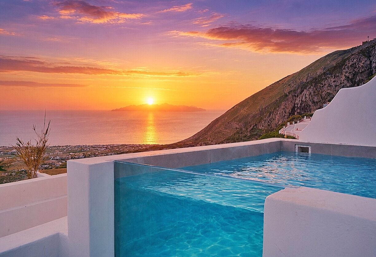 Luxury Suite, Sea View | Terrace/patio