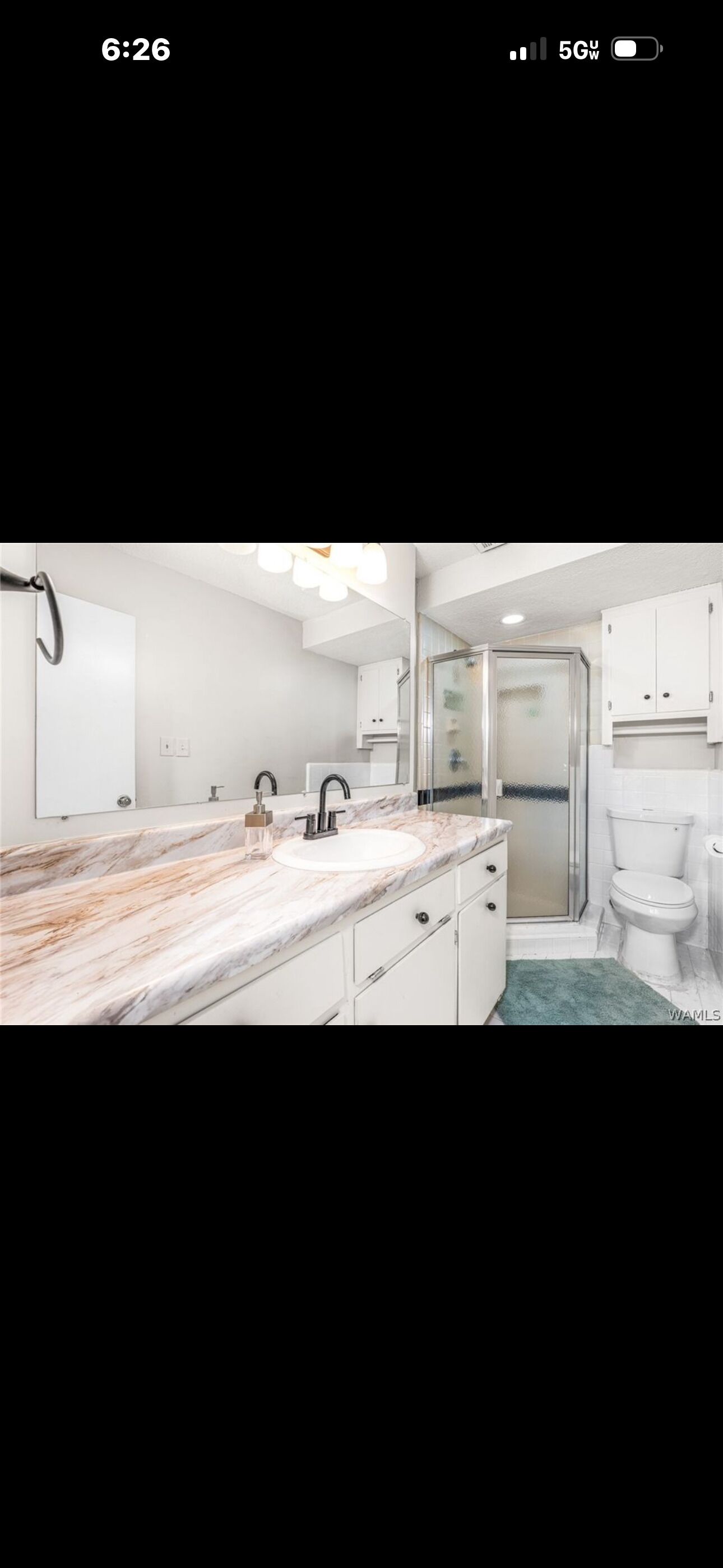 Hair dryer, towels, toilet paper