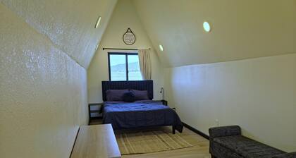 Cabin 3 | Alpha Centauri - A-frame cabin with loft and full kitchen, sleeps six